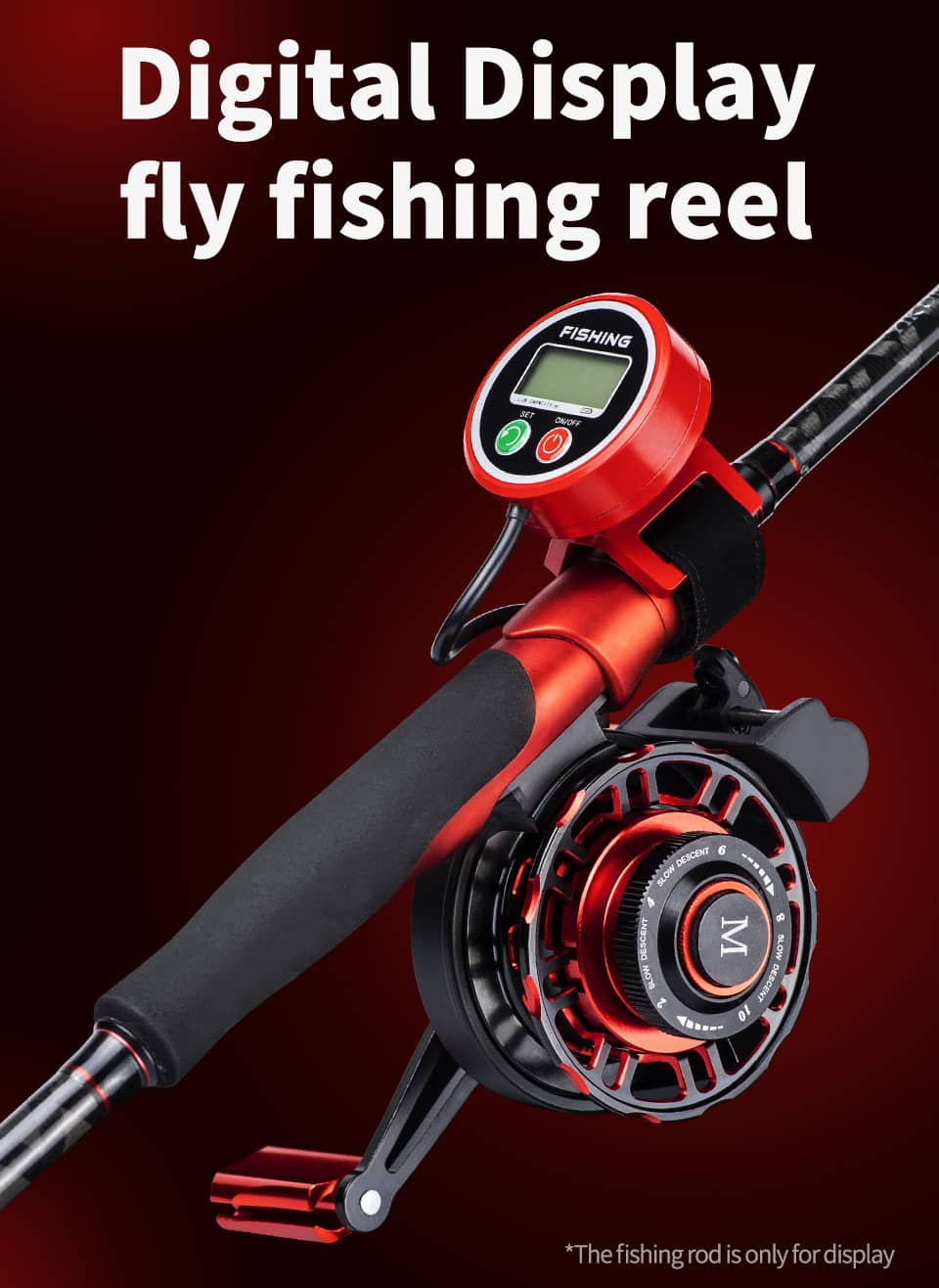 China WHYD-FX Digital Display Metal Fly Fishing Reel manufacturers and  suppliers